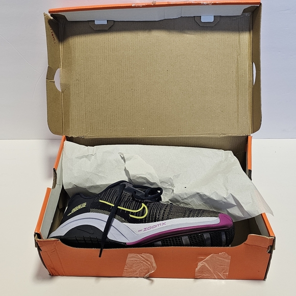 Stylish Women's Running Shoes - Black and Purple - Picture 2 of 9